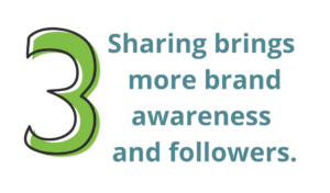 Sharing brings more
