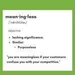 Meaningless definition